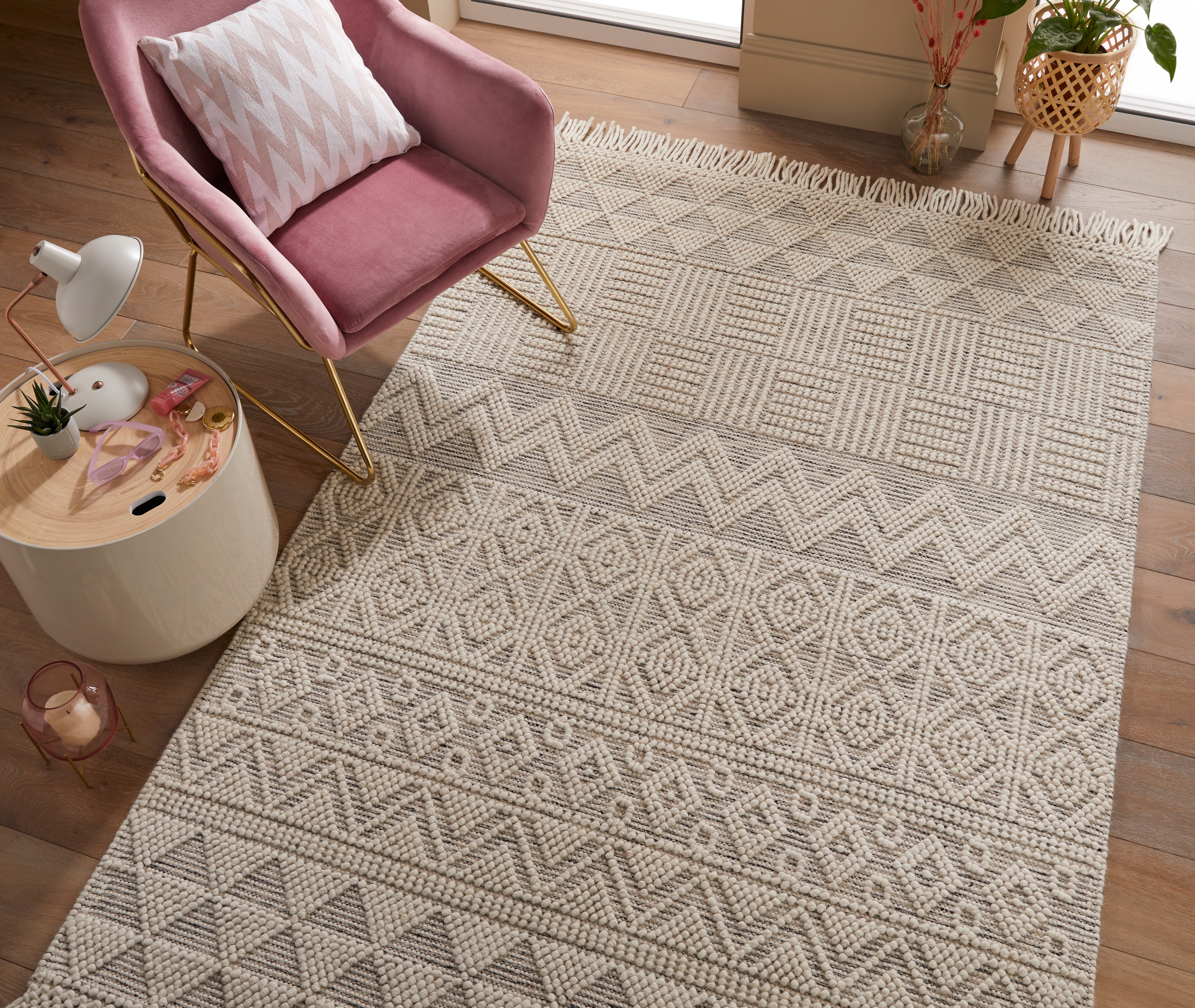 Concept Looms Anya ANYA01 Natural Rug